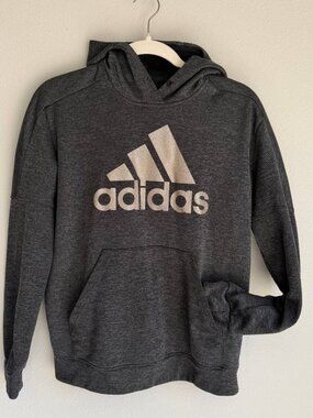 Adidas Hoodie Mens M Medium Gray Hoodie
